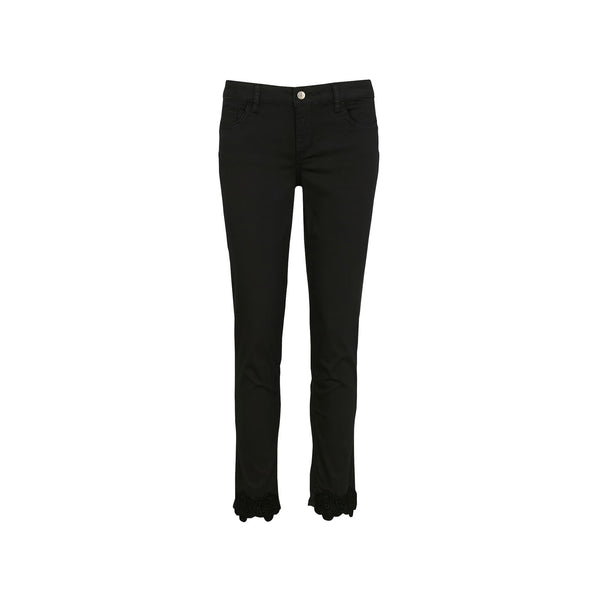 Liu Jo Jeans Jeans Donna con fiori ricamati sul fondo 26 - Francavilla Moda